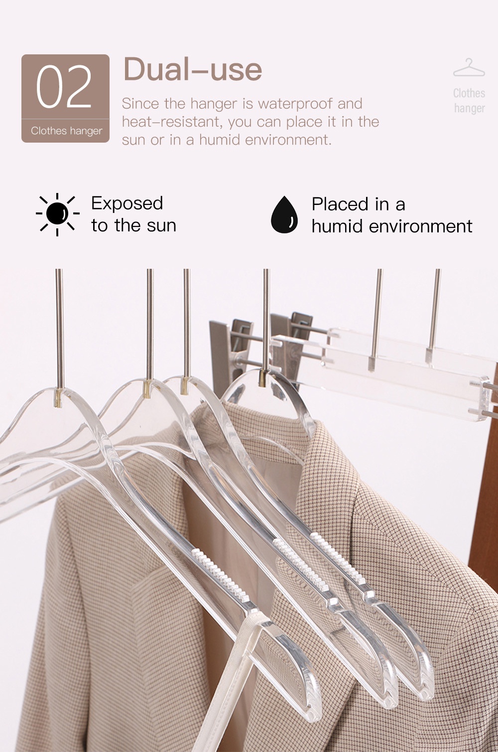 Acrylic Transparent Hanger-3